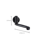 Shower Bath Filler Wall Mount Copper Low Arc Knob Handle Bathtub Faucet Trim