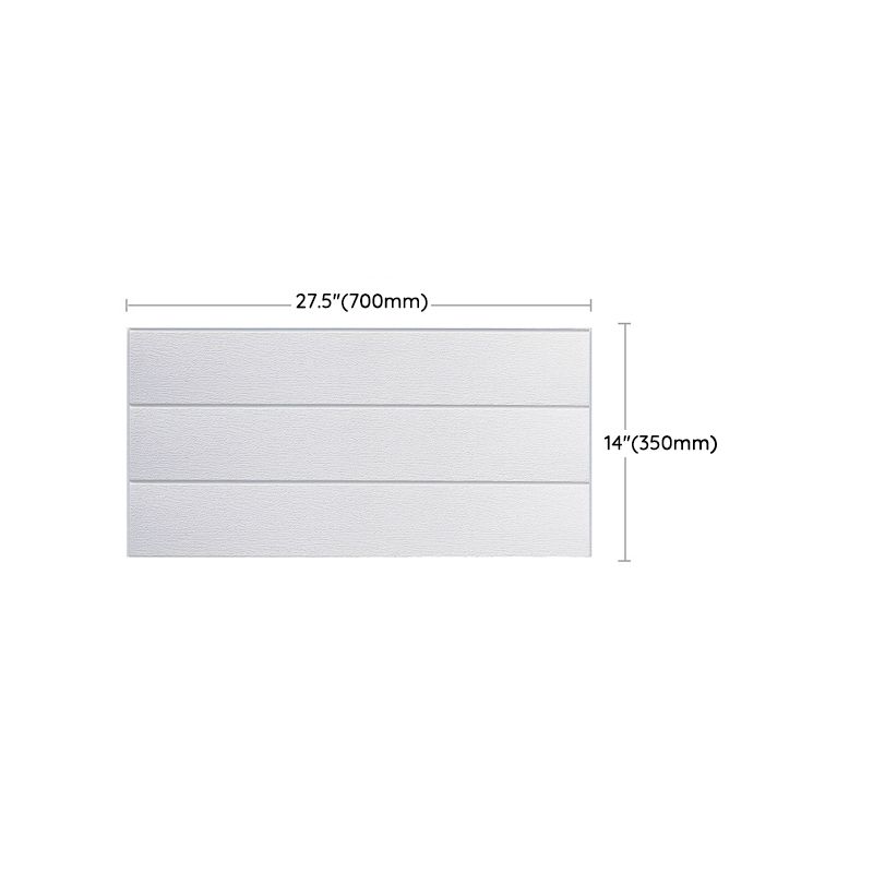 PVC Wall Paneling Smooth Wall Indoor Living Room Planks Set of 2