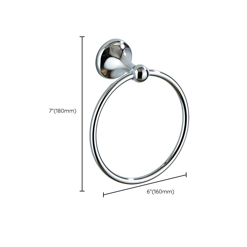 Metal Bathroom Set Traditional Style Chrome Bathroom Accessories Set