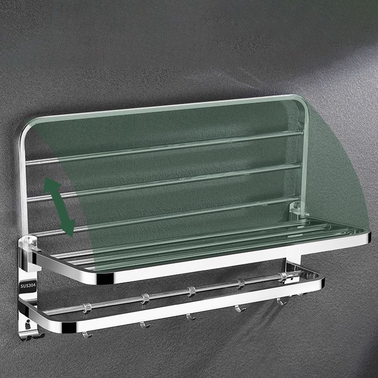 Modern Bathroom Accessory Set Made of Chrome-Plated Stainless Steel with Bathrobe Hook/Towel Bar