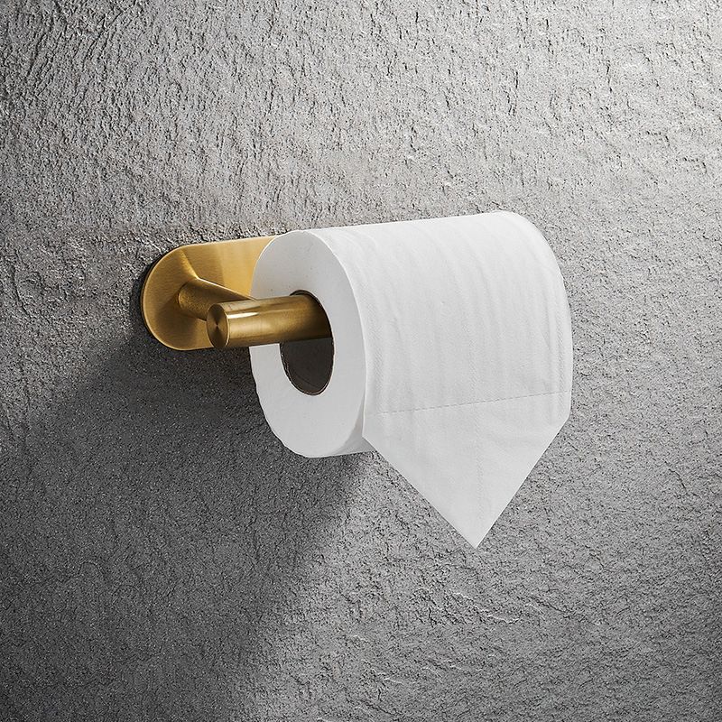 Modern Simple Metal Bathroom Accessories as Individual Piece or in Set in Gold