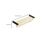 Metal and Marble Bathroom Minimalist Accessory as a Single Piece or in a Set in Gold