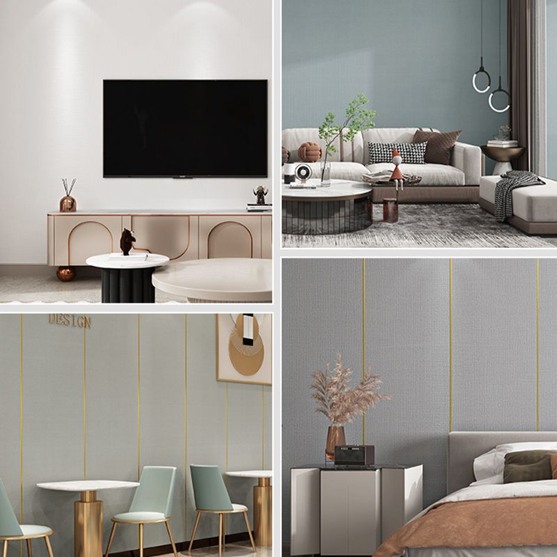 Modern Wall Panel PVC Self-Adhesive Waterproof Tin Back Wall Wainscoting