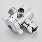 Square Metal Double Shower Heads Modern Shower with Shower Hose