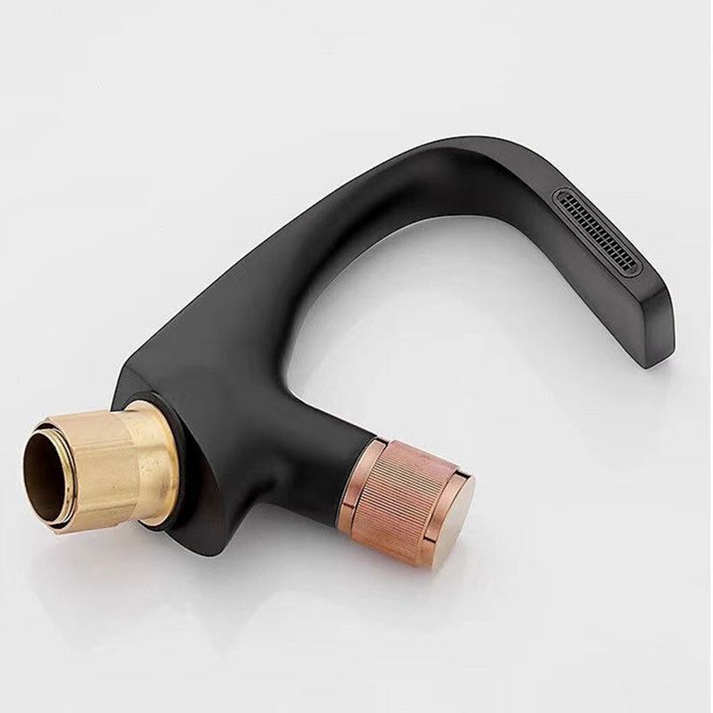 Modern Center Connection Faucets Single Lever Faucets with Waterfall Spout