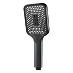 Contemporary Handheld Supercharged Showerhead Square 3 Settings Spray Head