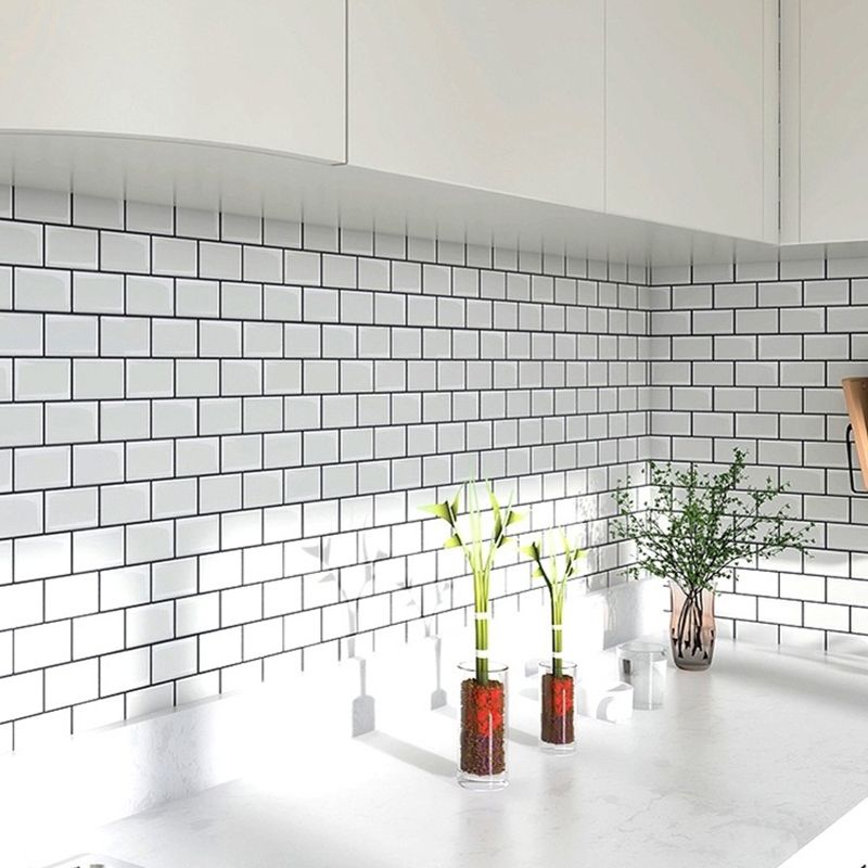 Modern Wallpaper Field Tile/Single Tile Peel and Stick Backsplash