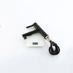 Modern Sink Faucet Copper Single Handle Low Arc Pull-Out Sink Faucet