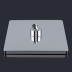 Bathroom Standard Shower Head Rainfall Square Ceiling Mounted Shower Head