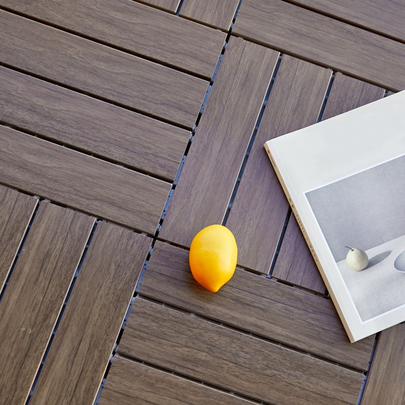 Outdoor Floor Patio Strip Composite Square Waterproof Deck Board