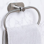 Stainless Steel Bath Set Modern Style Simple Bathroom Accessories Set
