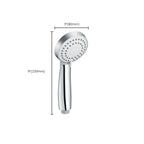 Round Handheld Showerhead Modern Style Hand Shower for Home