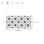 Field Tile Peel and Stick Back Plate Plastic Peel and Stick Back Plate with Waterproof