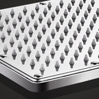 Contemporary Showerhead Combination Dual Showerhead Stainless Steel Wall-Mounted Showerhead