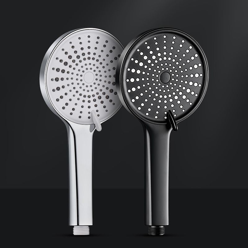 Contemporary Round Shower Head Pure Color Hand Shower