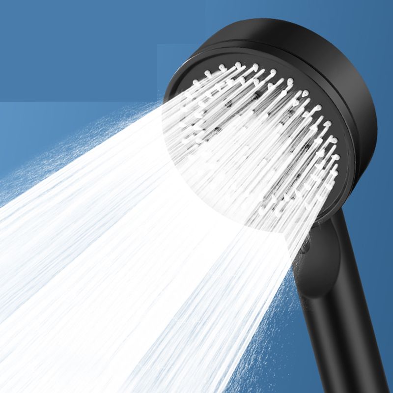 Modern Round Hand Shower Medium Flow 5 Spray Wall Mount Hand Shower