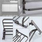 Modern Bathroom Fixture Set Towel Bar Gray Bathroom Shelf Bathroom Set