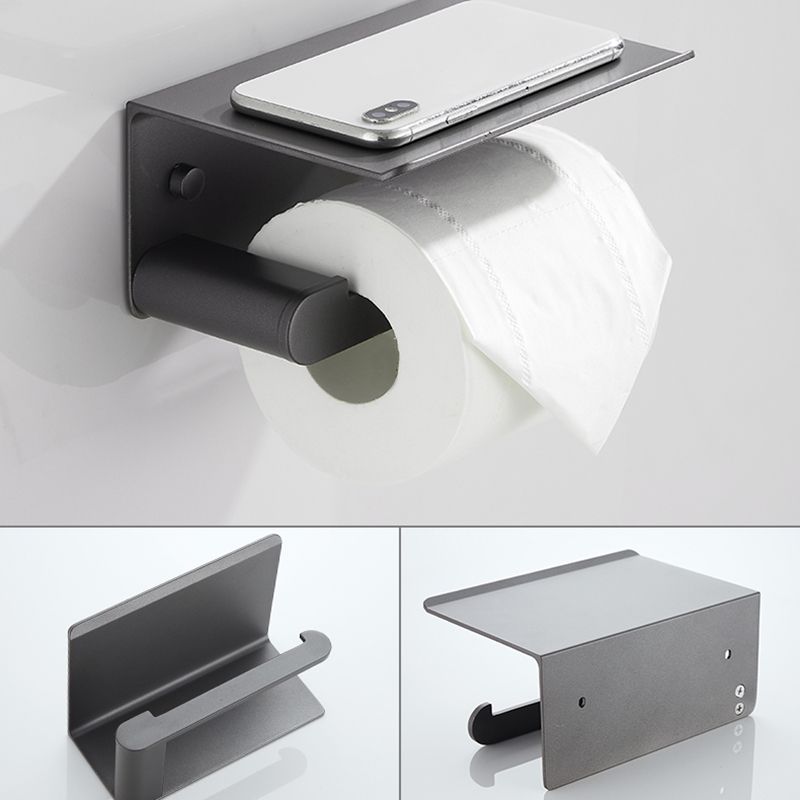 Modern Bathroom Accessories Hardware Set Gray Bathroom Hardware Set