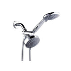Modern Style Shower Heads Dual Wall Mounted Round Metal Dual Shower