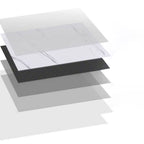 5 Pack 12" X 23" PVC Peel & Stick Subway Tiles Rectangular Kitchen and Bathroom Backsplash