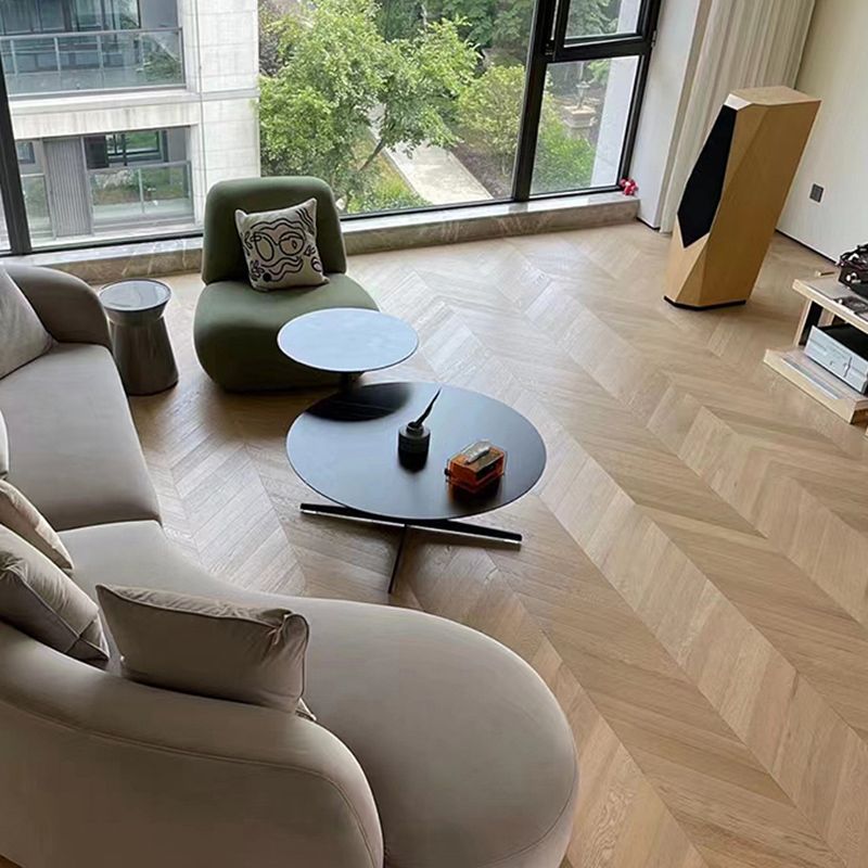 Traditional Wood Tiles Wire Brushed Parquet Click Lock Wood Floor Panels