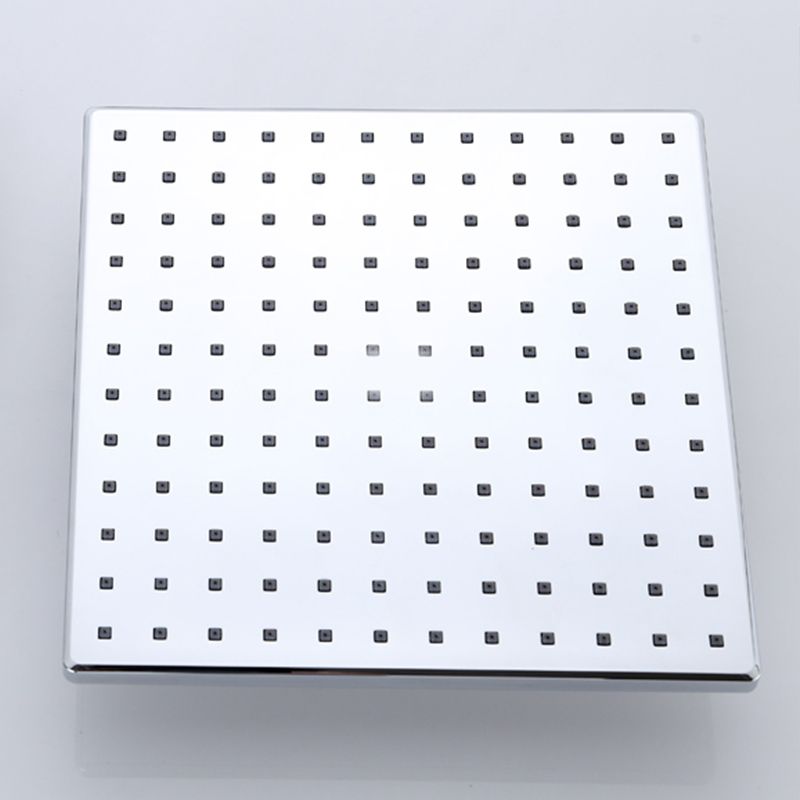 Square Shower Head Combo Large Shower Head with Hand Shower