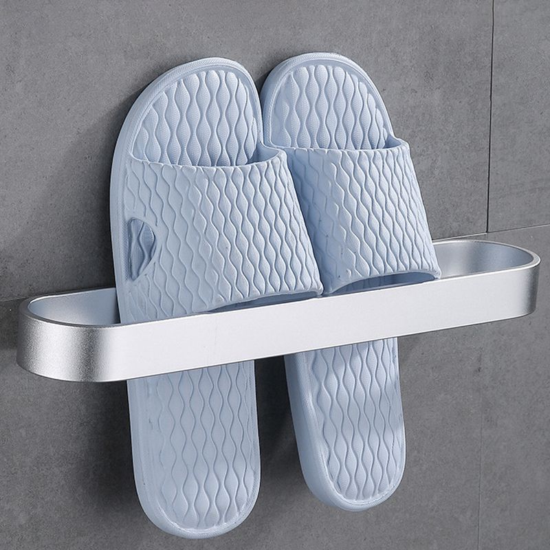 Contemporary 2-piece bathroom accessory set aluminum stainless steel towel bar