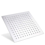 Modern square shower head wall mount standard spray fixed shower