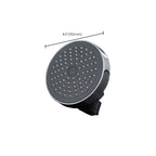 Round Fixed Shower Head Traditional Style Metal 5-Inch Fixed Shower Head