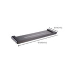 Dark gray modern bathroom accessory set stainless steel bathroom accessory set