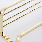 Chrome/Gold Bathroom Accessories Set Modern Metal Bathroom Hardware Set