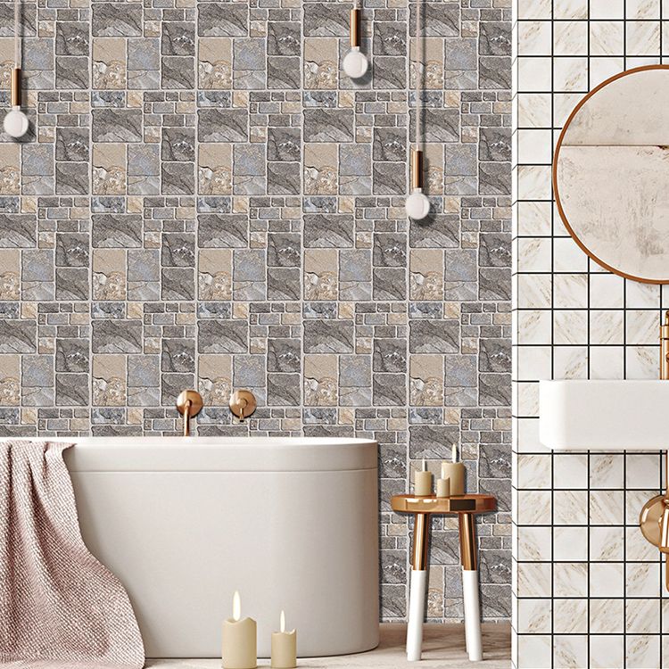 Plastic Peel and Stick Wall Tiles Modern Simple Peel and Stick Wall Tiles