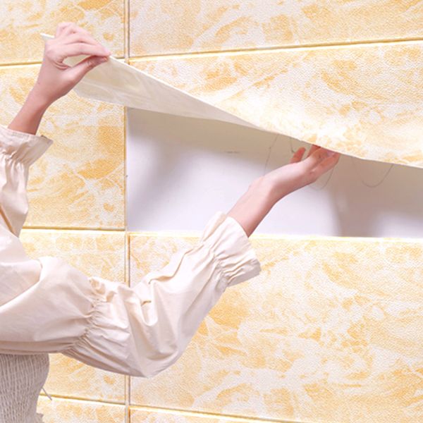 Modern Pearl Wall Bowls PVC Foam Wall Access Panel Peel and Stick Wall Tiles