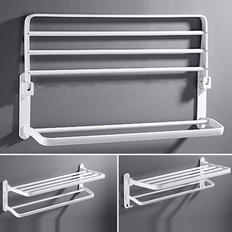 White Bathroom Accessories Hardware Set Modern Bathroom Accessories Set, Towel Holder