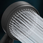 Contemporary Showerhead Combination Handheld Shower Plastic Wall Mount Round Showerhead