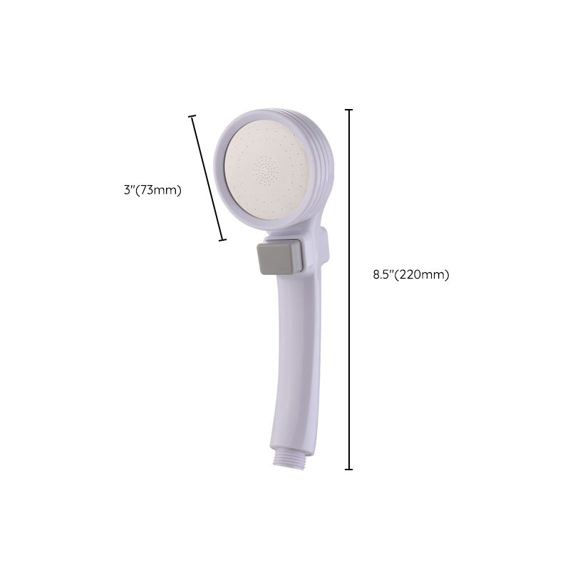 Modern Plastic Shower Head Bathroom Wall Mounted Shower Head