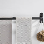 Modern Bathroom Accessories Set Black Towel Bar Paper Holder Bathroom Accessories Kit
