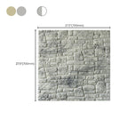 3D Artificial Stone Wall Panel Modern Style Living Room Wall Panel (10-Pack)