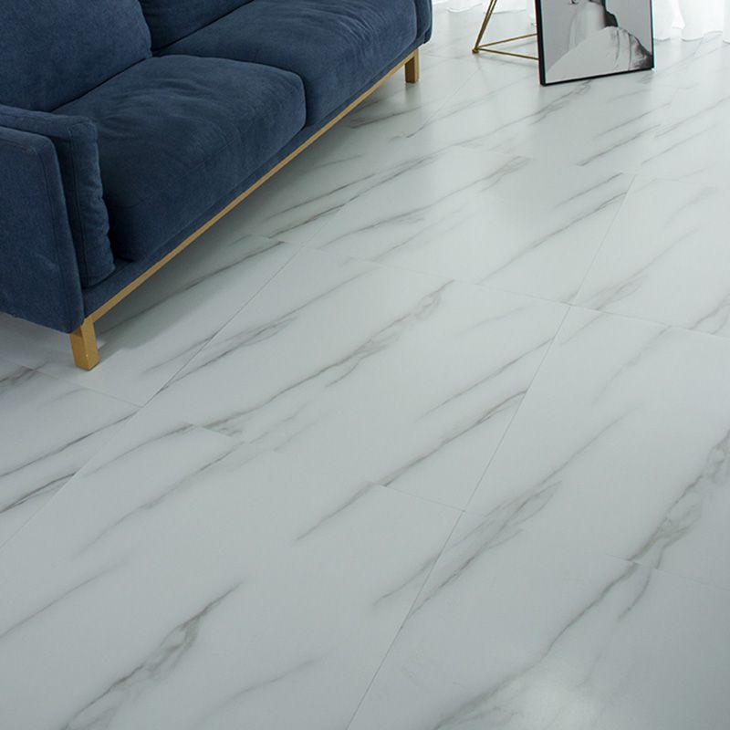 Modern Home Vinyl Flooring for Pulling and Applying Marble Print Square PVC Floor