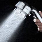 Modern plastic shower head bathroom shower head with adjustable spray pattern