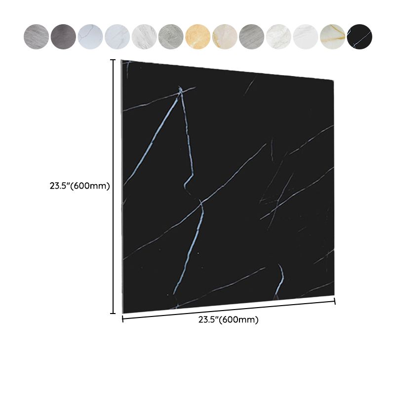 24" x 24" x 1.2mm Vinyl Floor Square Peel and Stick PVC Floor