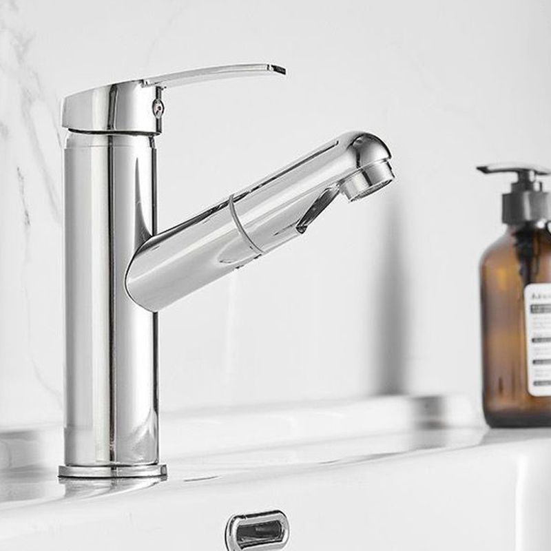 Modern Design Bathroom Faucet Single Lever Mixer with Water Hose