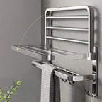 Modern Polished Chrome Bathroom Accessory Set made of Stainless Steel