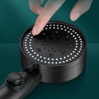 Plastic head showerhead bathroom handheld showerhead with adjustable spray pattern