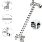 Modern square shower head wall mount standard spray fixed shower
