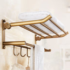 Traditional Bathroom Accessory Set Gold Paper Holder Bathroom Set