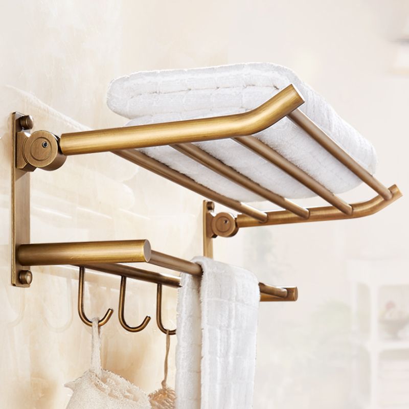 Traditional Bathroom Accessory Set Gold Paper Holder Bathroom Set