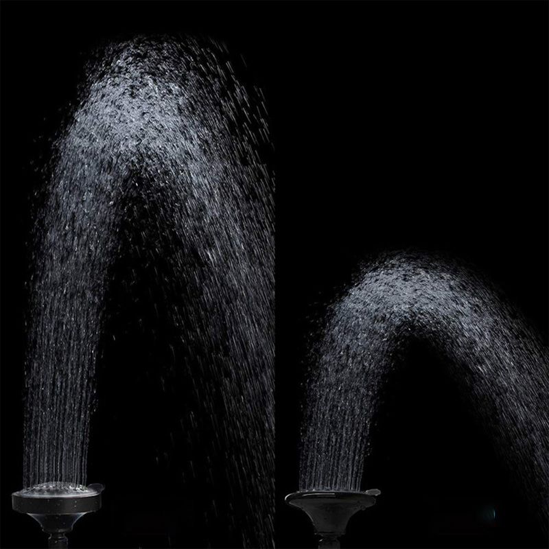 Round metal shower head Traditional adjustable spray pattern shower head
