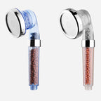 Bathroom Showerhead Plastic Water Filtration Round Hand Shower