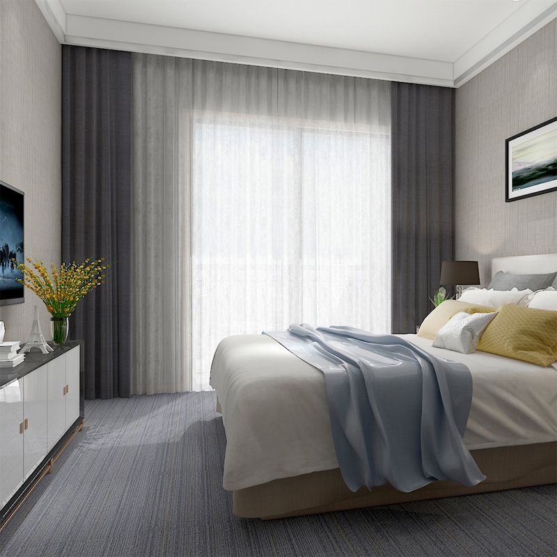 Peel and Stick PVC Flooring Matte Fabric Look Vinyl Flooring for the Bedroom